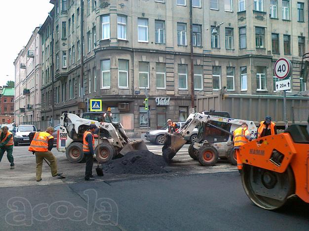 Скидка 10% на асфальтирование и ямочный ремонт дорог и площадок в СПб