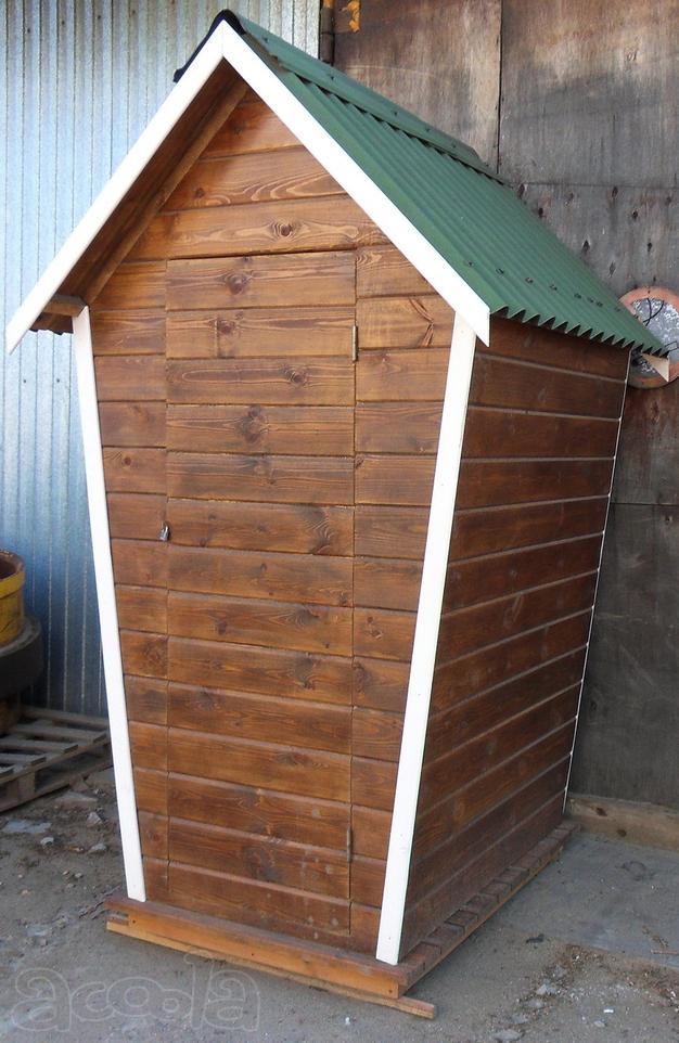 Туалет садовый деревянный