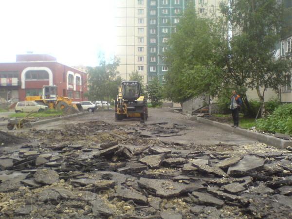 Текущий ремонт дорог в СПб, и Л0