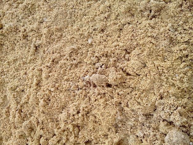 Песок намывной, в мешках.